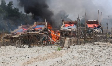 BREAKING NEWS! Satgas Berantas PETI Bungo, Hancurkan 27 Uni Mesin Dompeng Saat Razia