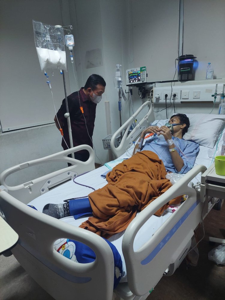 Berikan Dukungan ke Oki Yusmika Atlet Taekwondo, Al Haris: Kita Bantu Pengobatannya