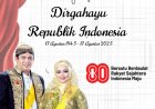 UCAPAN DIRGAHAYU REPUBLIK INDONESIA KE 80