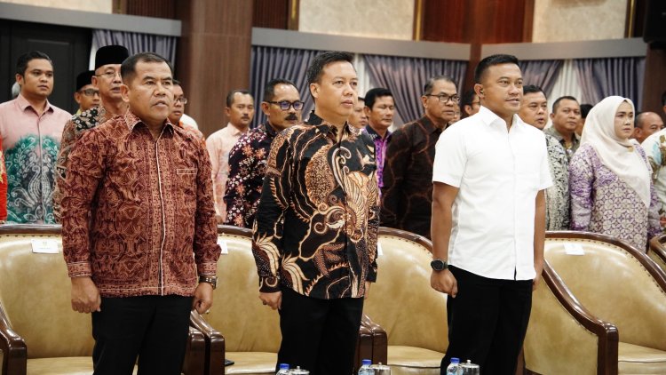 Perkuat Stabilitas dan Pembangunan, Dandim 0416/Bute Hadir dalam Kunker Gubernur Jambi