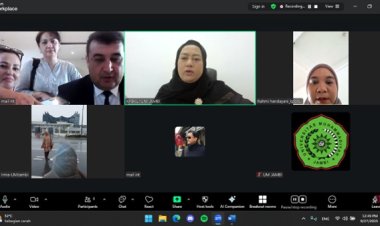 Sukses! Universitas Muhammadiyah Jambi dan SamSIFL Uzbekistan Jalin Kerja Sama Internasional