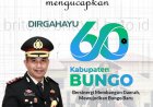 UCAPAN HARI JADI KABUPATEN BUNGO KE 60