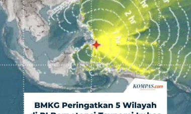 Guncangan Dahsyat Laut Filipina! BMKG Peringatkan 5 Wilayah Indonesia Berpotensi Tsunami