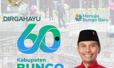 Ucapan Selamat HUT Kabupaten Bungo ke-60