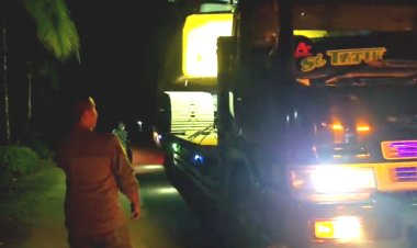 Malam Mencekam di Bungo, Kapolres Cek Alat Berat Diduga Bakal Digunakan PETI