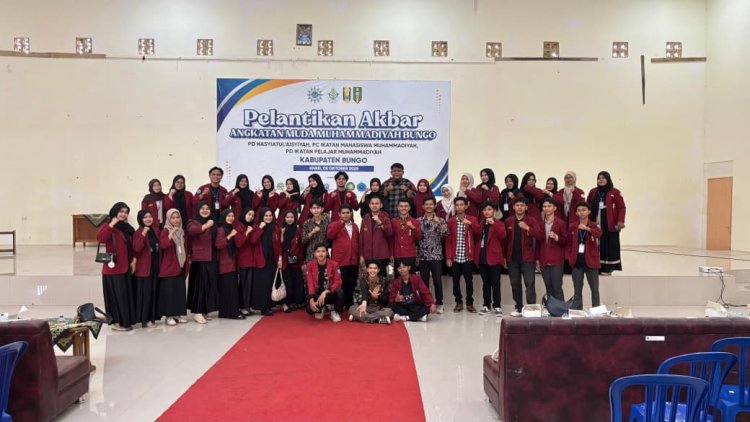Pelantikan Pimpinan Cabang Ikatan Mahasiswa Muhammadiyah (IMM) Kabupaten Bungo Periode 2025-2026 Sukses