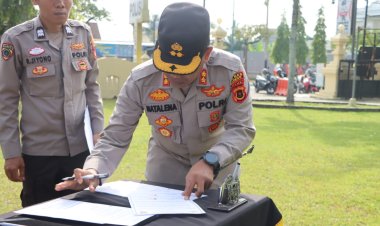 Kapolres Bungo Tegas! Personel Dilarang Terlibat Judi Online dan Narkoba, Siap Disanksi Tanpa Kompromi!