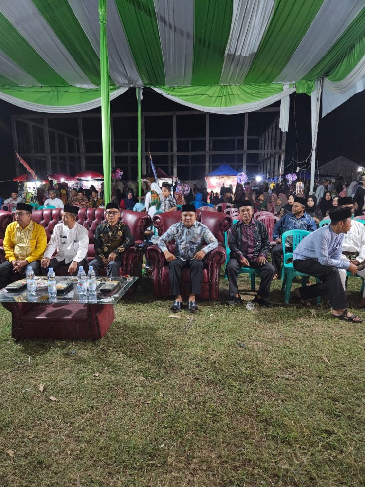 Anggota DPRD Muaro Jambi Hadiri Pembukaan MTQ Desa Pulau Mentaro