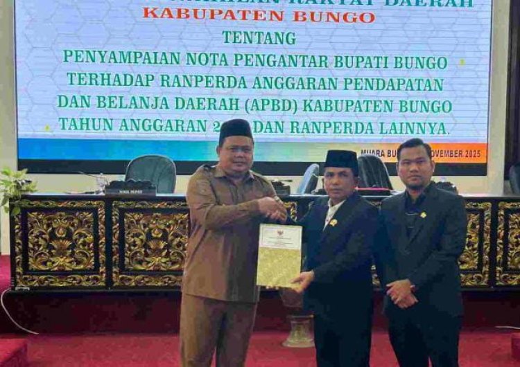 Paripurna APBD 2026 Sepi Utusan! Wabup Bungo Semprot Camat yang Pilih Bimtek