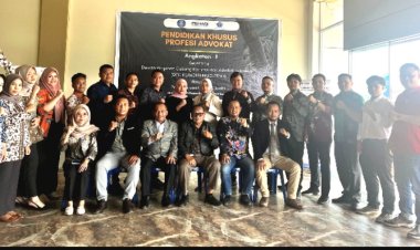 PKPA Angkatan I Peradi Bute Resmi Ditutup, 16 Peserta Dinyatakan Lulus