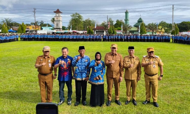 Senyum Sumringah 1.761 Honorer di Lingkungan Pemkot Lubuk Linggau Resmi Terima SK PPPK Paruh Waktu