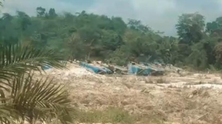 Heboh Lahan Eks Pejabat PU Bungo Jadi Lokasi PETI, Pemilik: Lahan Itu Sudah Lamah Dijual!