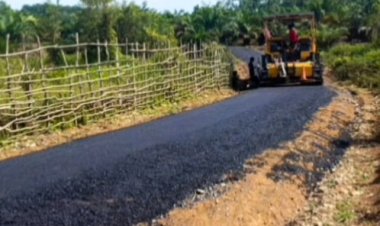 Pengaspalan Jalan Sari Mulya-Bukit Sari Disorot Warga, Dinas PUPR Bungo Beri Klarifikasi