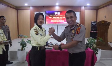 HUT ke-45 Satpam, Satbinmas Polres Bungo Perkuat Sinergi Jaga Kamtibmas