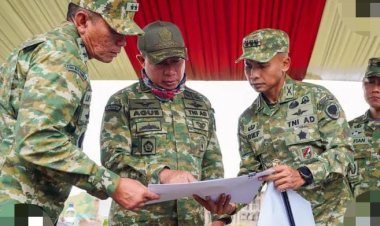 Panglima TNI Tegaskan Arah Baru TNI Lewat Yonif Teritorial Pembangunan di Garut