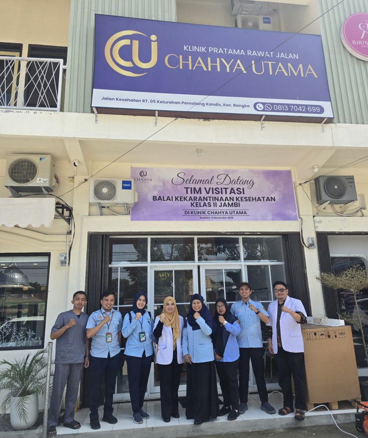 Klinik Chahya Utama Layani Suntik Vaksin Meningitis & Polio bagi Jemaah Umrah dan Haji