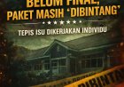 Anggaran Perencanaan Diknas Bungo 2026 Belum Final, Paket Masih "Dibintang"