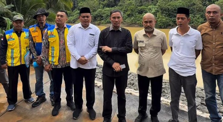 Anggota DPR RI Edi Purwanto Tinjau Penanganan Longsor di Bungo, Usulan Lanjutan Didorong ke APBN