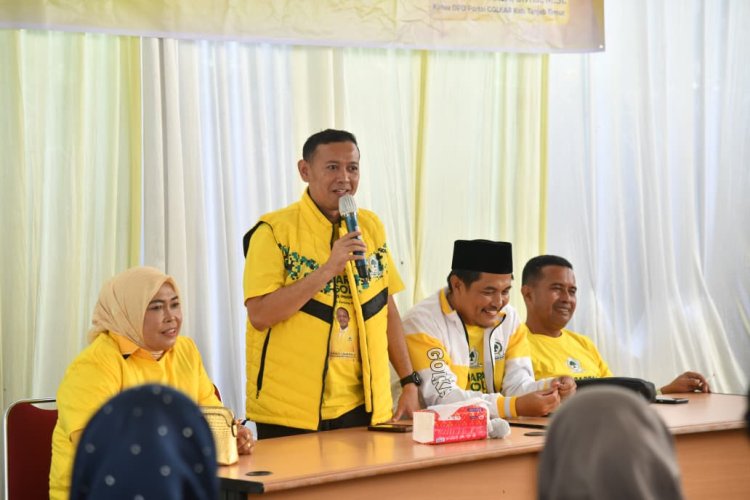 Muslimin Tanja Konsolidasikan Kader, Targetkan Kemenangan Golkar 2029 di Tanjabtim