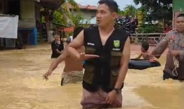 Ratusan Rumah di Dusun Bedaro Terendam Banjir, Air Capai Sepinggang Warga