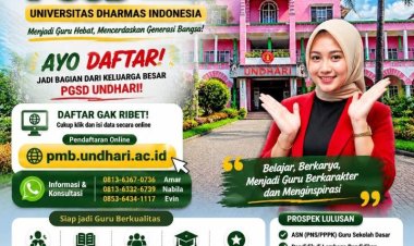 Ayo Daftar! PGSD Universitas Dharmas Indonesia Siapkan Calon Guru Profesional dan Inspiratif