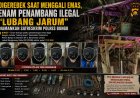 Digerebek Saat Menambang Emas Ilegal, Enam Penambang "Lubang Jarum" Diciduk Satreskrim Polres Bungo