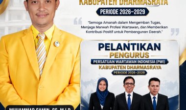 Muhammad Samin Ucapkan Selamat atas Pelantikan Pengurus PWI Dharmasraya Periode 2026-2029