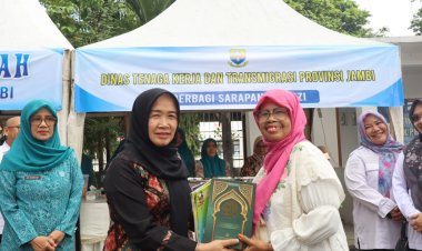 Rabu Berkah TP PKK Provinsi Jambi Bersama Disnakertrans, Edukasi Masyarakat tentang Pekerja Migran Indonesia yang Aman dan Legal
