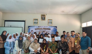 Fakultas Hukum Uniba Surakarta dan SMA Prawira Marta Gelar Lomba Pidato, Rebutkan Piala Dekan
