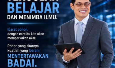 Bahren Nurdin: Teruslah Belajar dan Menimba Ilmu, Agar Berani Menghadapi "Badai"