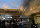 Ruko ABAK PLAFON Terbakar Hebat, Pemilik Dilarikan ke RS, Kerugian Rp250 Juta