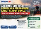AKADEMISI UMB DESAK PERUBAHAN PENANGANAN KABUT ASAP DI BUNGO, USULKAN INOVASI "BUNGO SIAGA ASAP"