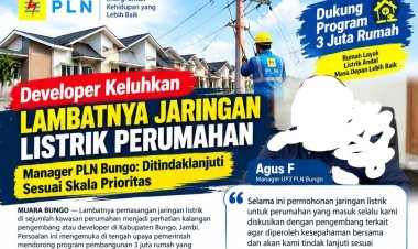 Developer Keluhkan Lambatnya Jaringan Listrik Perumahan, Manager PLN Bungo: Ditindaklanjuti Sesuai Skala Prioritas