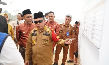 Gubernur Al Haris Tinjau Pembangunan Sekolah Rakyat Tahap III.B di Bungo, 7,6 Hektar untuk 2.520 Anak Desil 1-3