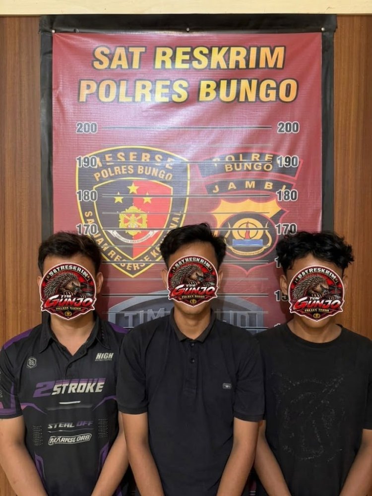Janji 1 Hari Berakhir di Sel! Polisi Ringkus Trio Pemuda Kasus Penggelapan Mobil Rp130 Juta
