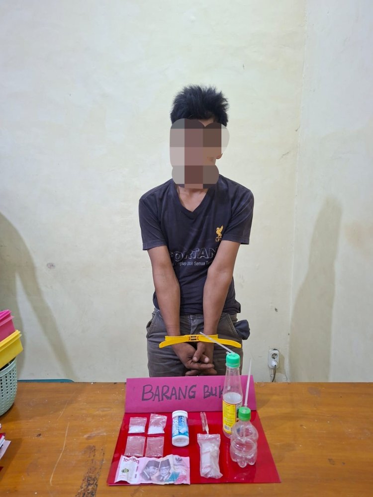 Kotak Permen Happydent Berisi Diduga Sabu, Pria 36 Tahun di Limun Ditangkap Polisi