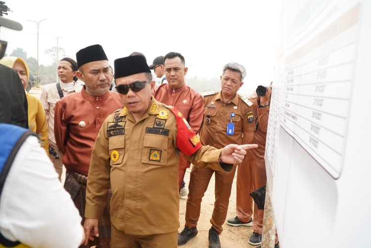 Gubernur Al Haris Tinjau Pembangunan Sekolah Rakyat Tahap III.B di Bungo, 7,6 Hektar untuk 2.520 Anak Desil 1-3