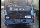 Tabrak Truk Kebersihan di Kalideres, Minibus Ringsek Korban Satu Orang