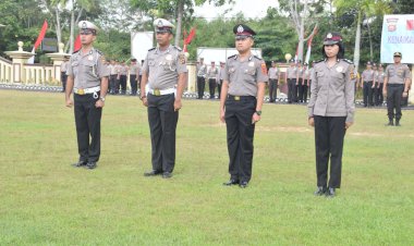 50 Personil Polri Naik Pangkat, Kapolres Muarojambi: Pukulan untuk Tingkatkan Profesionalisme