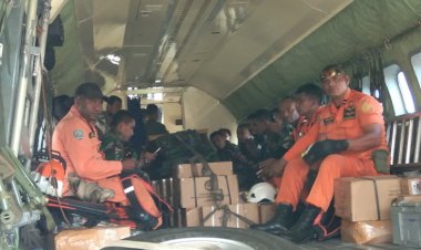 Tim Darat Masih Melakukan Penyisiran Cari Helikopter MI 17