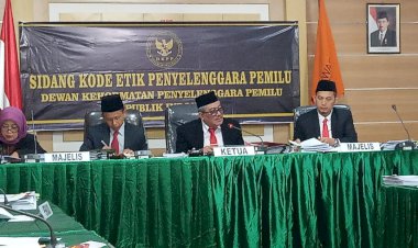 Sidang DKPP Kode Etik KPU Sarolangun, Hakim Tanya Soal Proses KPU Seperti di Media Online