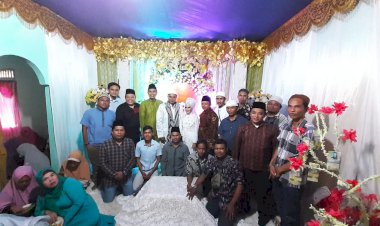 Sekda Muarojambi Jadi Saksi Nikah Anggota Aswhaja