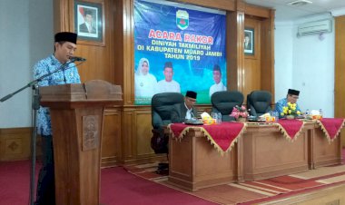 Sekda Fadhil Buka Acara Rakor Diniyah Takmiliyah