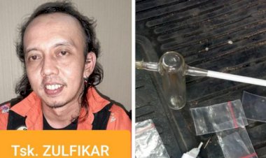 Giliran Zulfikar Alias Jamal 'Preman Pensiun' Terciduk Akibat Sabu