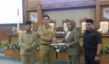 Gelar Raker, Begini Pandangan Umum Fraksi DPRD Muarojambi Terhadap Ranperda Perubahan APBD 2019