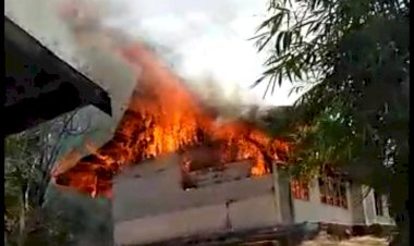 Kebakaran SDN 153 Sarolangun, Seluruh Dokumen Ludes Tak Bersisa