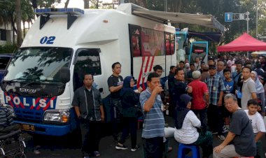 Layanan SIM Keliling Jakarta Jumat Ini Disini