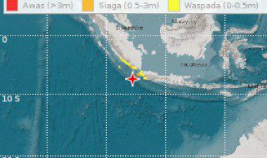 Gempa Banten Malam Ini, Belasan Wilayah Terdampak Berpotensi Tsunami