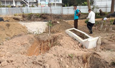 Warga Hentikan Pembangunan Destinasi Wisata Danau Sipin di Atas Kuburan