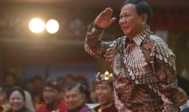 Prabowo Idul Adha Bersama Warga Hambalang